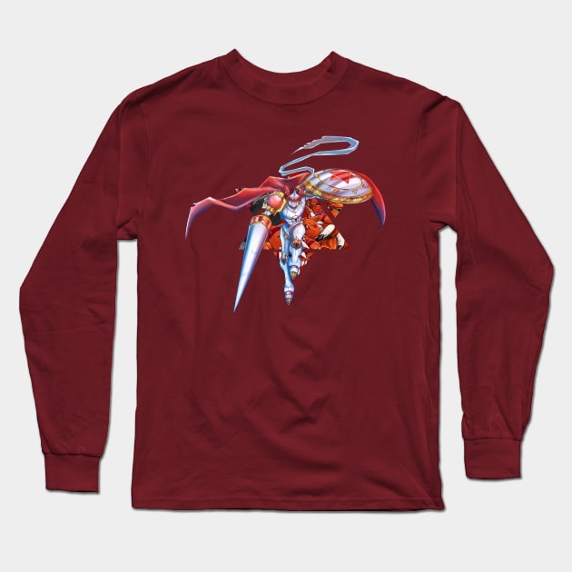 gallantmon fanart Long Sleeve T-Shirt by DigiTeeshrit